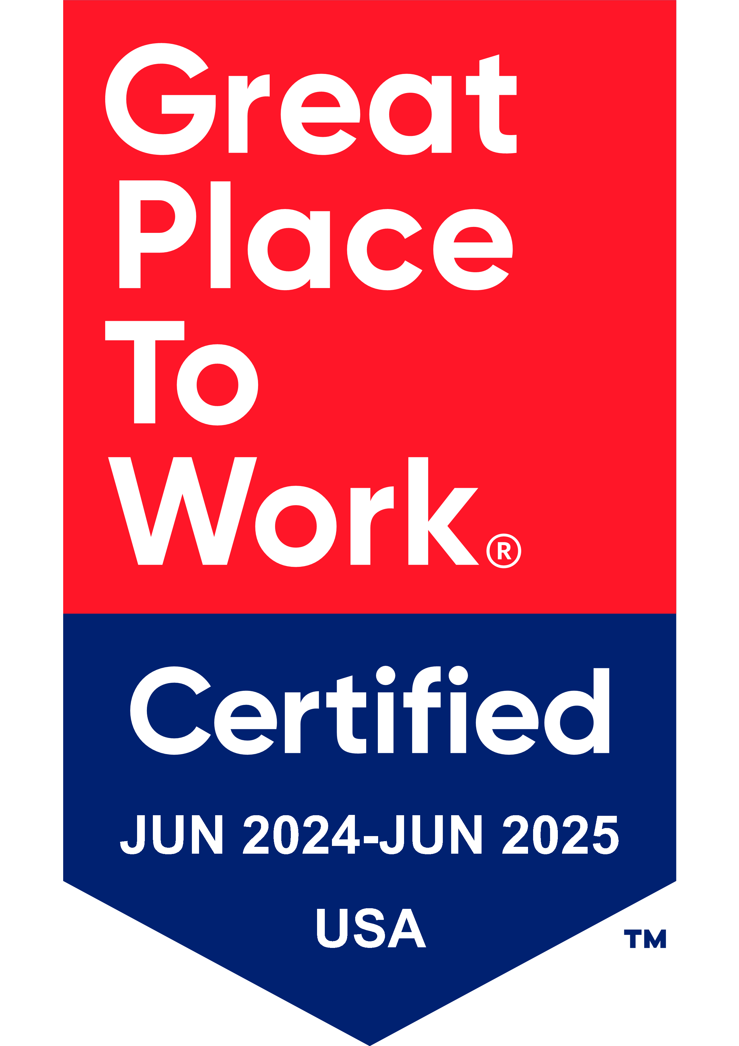 Great Place to Work Certification Banner